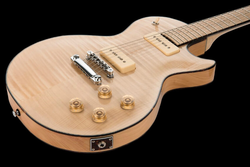 honey-3-les-paul-custom-acero-marezzato-liuteria les-paul-replica-liuteria-acero-marezzato-p90