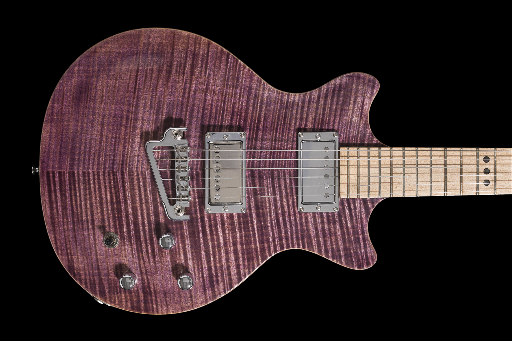 shank-instruments-chitarra-elettrica-liuteria-viola-acero-marezzato-salice-4 chitarra-liuteria-acero-marezzato-hipshot-baby-grand-milano-ground-custom