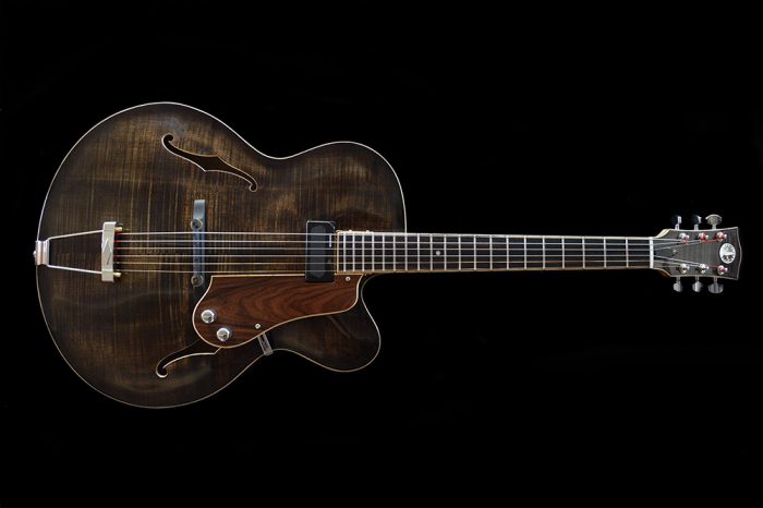 Chitarra archtop jazz liuteria Shank Instruments Milano