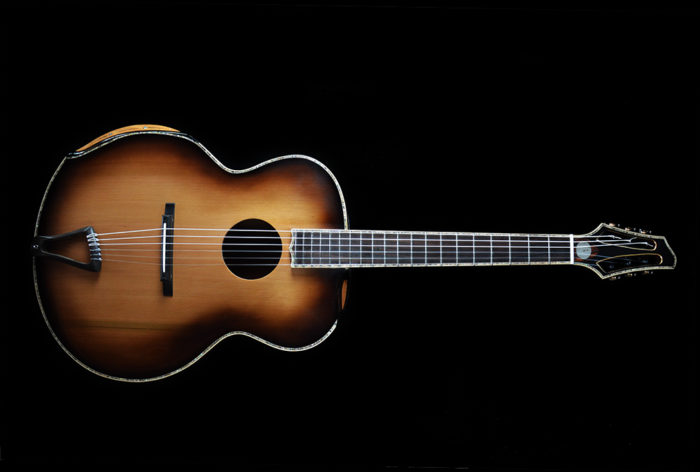 Shank Instruments nylon strings archtop guitar