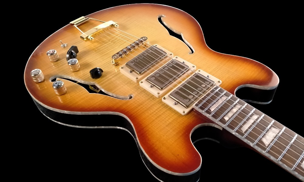 shank-instruments-milano-gibson-339-custom-replica-liuteria-acero-marezzato-binding-madreperla