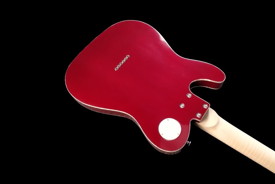 shank-instruments-milano-telecaster-thinline-liuteria-vendita-rosso-metallizzato